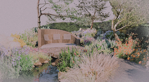 So proud to have been asked to supply our hempcrete blocks as part of Miria Harris Stroke Association ’Giving back’ show garden at this years Chelsea Flower show.