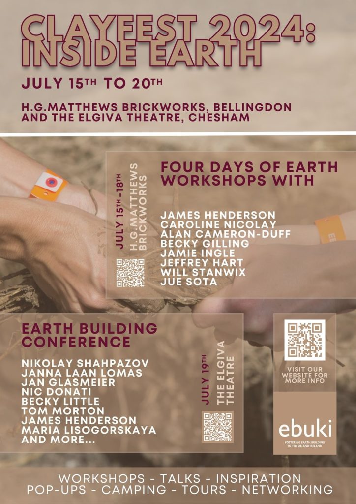 Clayfest 2024 featuring Will Stanwix of the hemp block company